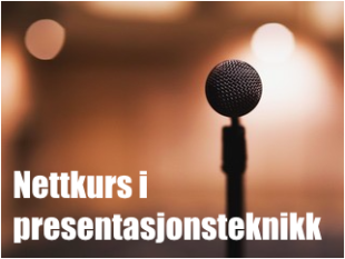 Nettkurs i presentasjonsteknikk